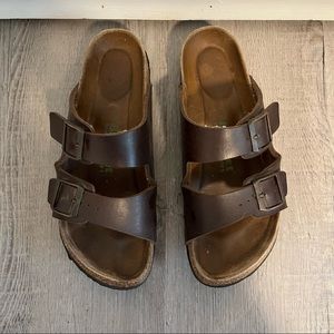 Leather sandals - size 39